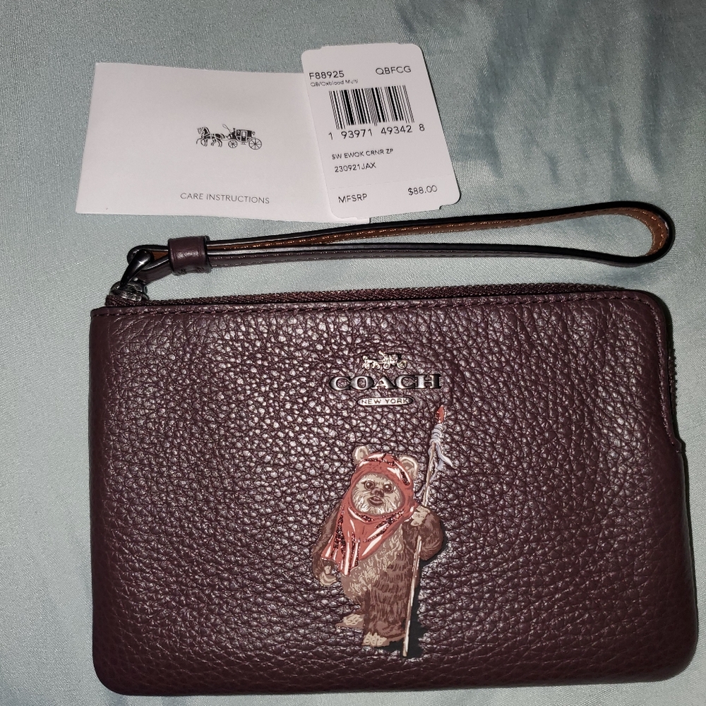 Coach Ewok Wristlet